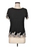 Natori Gray Short Sleeve Top Size M - photo 1