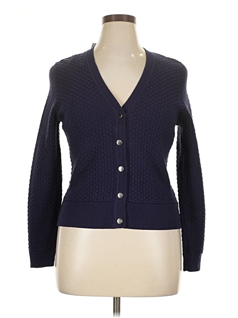 Liz Claiborne Cardigan Sweater In Blue