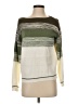 Shein 100% Acrylic Color Block Green Pullover Sweater Size S - photo 1