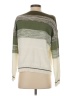 Shein 100% Acrylic Color Block Green Pullover Sweater Size S - photo 2