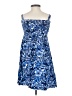 Blue Ginger 100% Rayon Paisley Blue Cocktail Dress Size XS - photo 2