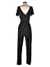 Express Stripes Black Jumpsuit Size XS - photo 2