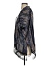 Assorted Brands 100% Polyester Gray Blue Kimono Size S - photo 5