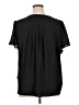 NYDJ 100% Polyester Black Short Sleeve Blouse Size XL - photo 2