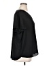 NYDJ 100% Polyester Black Short Sleeve Blouse Size XL - photo 4