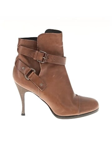 Balenciaga Leather Ankle Boots (view 1)