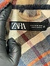 Zara Plaid Tan Fleece Size XS - photo 6