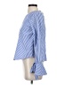 JOA 100% Polyester Blue Long Sleeve Blouse Size XS - photo 5