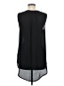 H&M 100% Polyester Black Sleeveless Blouse Size 8 - photo 2