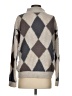 Hemisphere Argyle Gray Tan Cardigan Size EU 36 / US 6 - photo 2