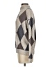 Hemisphere Argyle Gray Tan Cardigan Size EU 36 / US 6 - photo 5