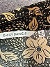 Emily Daniels Floral Gold 3/4 Sleeve Blouse Size XL - photo 7