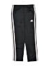 Adidas 100% Polyester Black Track Pants Size 6 - photo 1