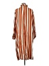 Unbranded Stripes Orange Casual Dress Size 0X (estimated) - photo 2