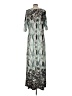Unbranded Tie-dye Teal Casual Dress Size M (estimated) - photo 2