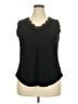 Unbranded Black Sleeveless Blouse Size 2X - photo 1