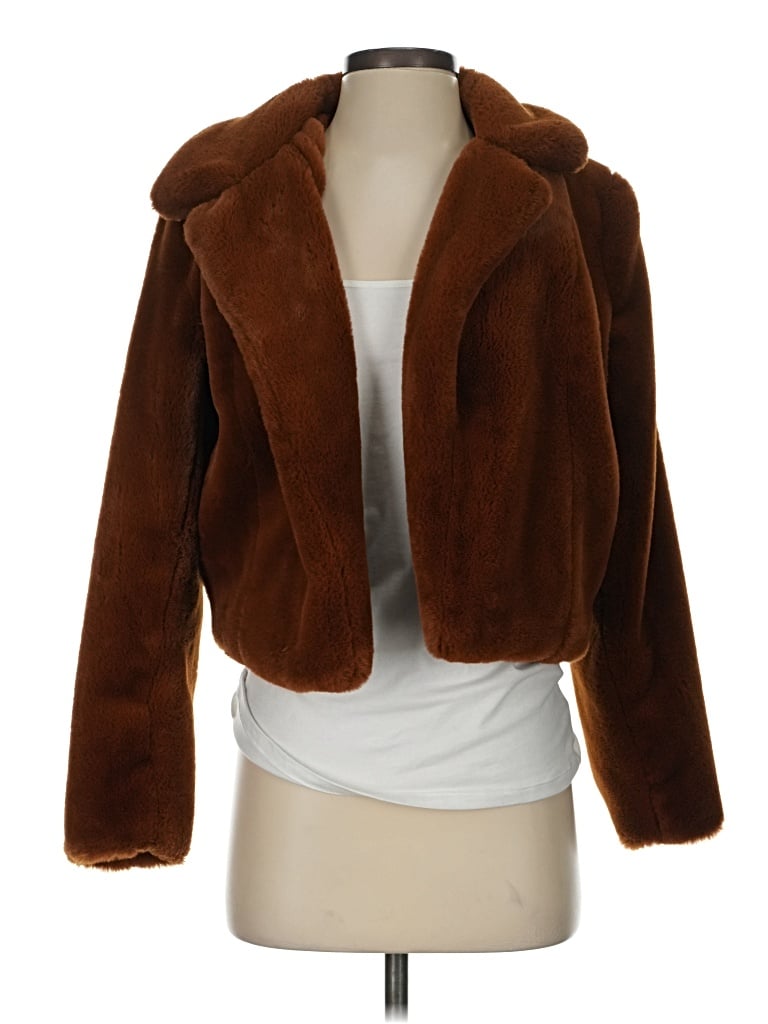 Pre-owned Blanknyc Blank Nyc Cardigan Sweater In Brown
