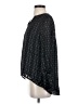 The Limited 100% Polyester Polka Dots Black Long Sleeve Blouse Size S (petite) - photo 5