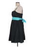 Ruby Rox Polka Dots Black Cocktail Dress Size 13 - photo 5