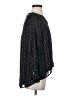 The Limited 100% Polyester Polka Dots Black Long Sleeve Blouse Size S (petite) - photo 4