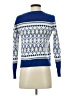 Ann Taylor LOFT Argyle Blue Pullover Sweater Size XS - photo 2