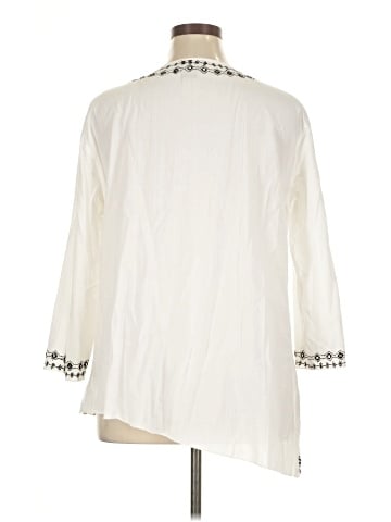 Wet Seal 3/4 Sleeve Blouse (view 2)