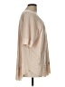 Blue B 100% Polyester Tan Short Sleeve Top Size L - photo 4