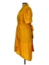 True Destiny 100% Polyester Yellow Casual Dress Size L - photo 5