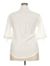 Unbranded Ivory 3/4 Sleeve Button-Down Shirt Size XXL - photo 2