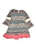 Beautees 100% Rayon Paisley Gray Dress Size 10 - photo 2