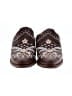 Dingo 100% Leather Paisley Brown Mule/Clog Size 8 1/2 - photo 2