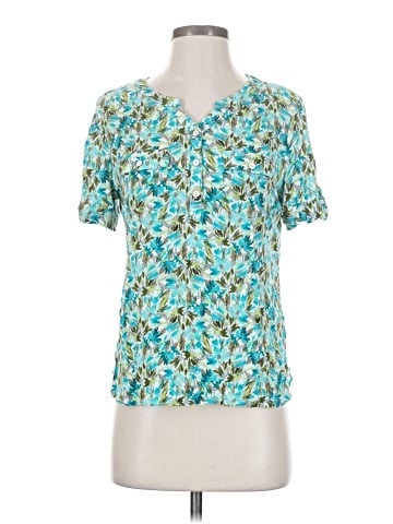 Croft & Barrow Short Sleeve Blouse (view 1)
