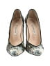 Carven Floral Green Heels Size EU 38 - photo 2