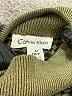 Calvin Klein Houndstooth Green Pullover Sweater Size S - photo 7