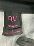 Wrapper Solid Black Formal Skirt Size 7 - photo 4