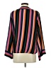 Allison Joy 100% Polyester Stripes Black 3/4 Sleeve Blouse Size S - photo 2