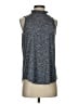MTS Blue Sleeveless Blouse Size S - photo 1