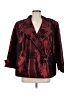 R&M Richards Print Burgundy Red Blazer One size (estimated) - photo 1