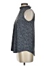 MTS Blue Sleeveless Blouse Size S - photo 5