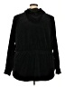 Nine West Black Zip Up Hoodie Size 3X - photo 2
