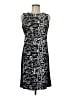 Peter Nygard Graphic Black Cocktail Dress Size 8 - photo 1