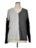 INC International Concepts Color Block Gray Pullover Sweater Size XL - photo 1