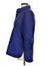 Hinson Wu Solid Blue 3/4 Sleeve Button-Down Shirt Size 6 - photo 5