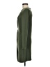 MNG Solid Green Casual Dress Size M - photo 5