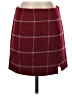 Lulus Plaid Burgundy Casual Skirt Size S - photo 1