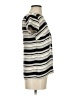 Ann Taylor LOFT 100% Polyester Stripes Ivory Short Sleeve Top Size XXS - photo 4