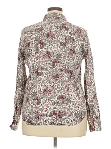 Chaps Long Sleeve Blouse (view 2)