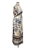 One World Print Tan Casual Dress Size 1X (petite) - photo 4