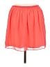 American Eagle Outfitters 100% Polyester Solid Orange Casual Skirt Size M - photo 2