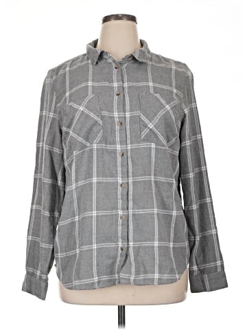 dip Long Sleeve Blouse (view 1)